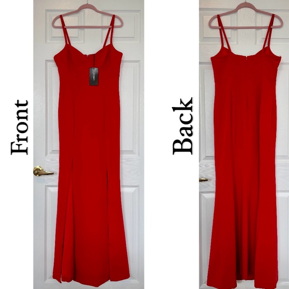 Likely Alameda Red Gown - Picture 5 of 12
